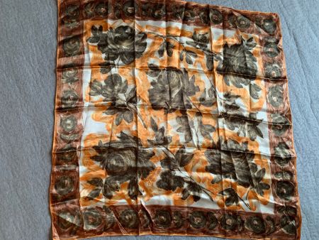 Vintage Seidenfoulard 65 x 65 cm
