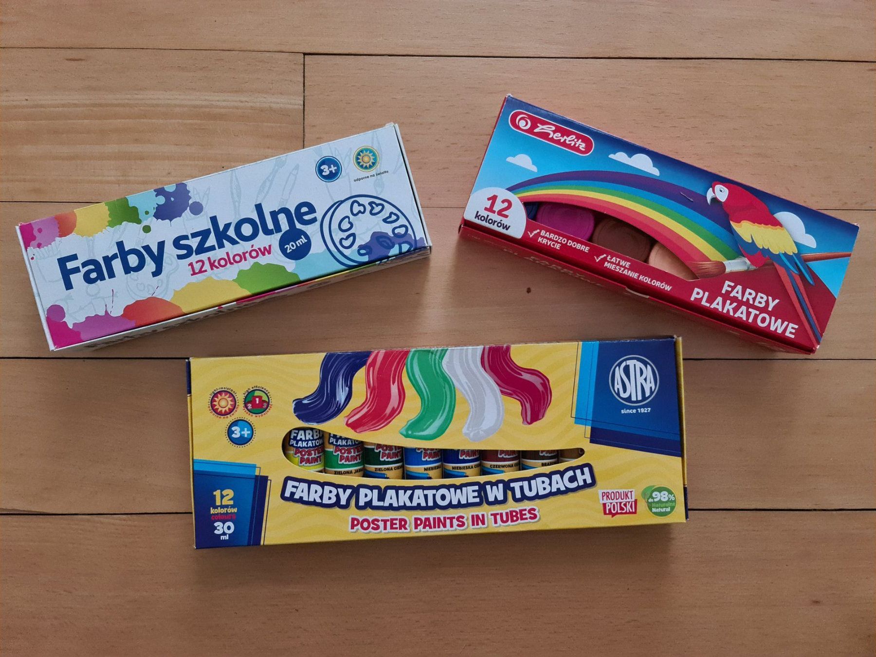 Colori: Farben Set 3x12 Farben Posterfarben Kinder neu – Nuovo e nell'imballaggio originale da Wallisellen venduto da ast_2cxw