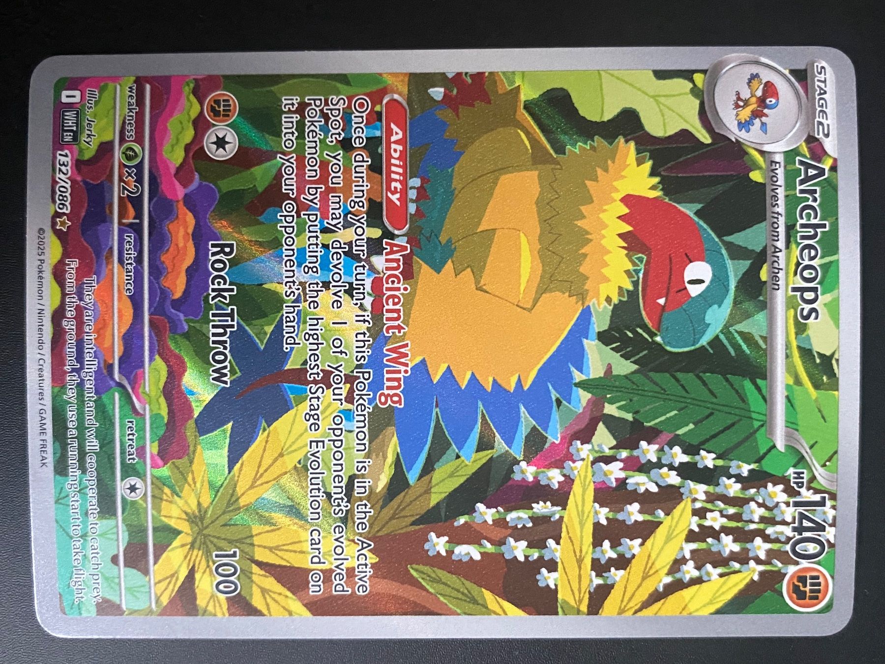 Pokémon Carte collezionabili: Archeops (132/086) - Wild Force - NM+ - EN – Nuovo (secondo la descrizione) da Yverdon-les-Bains venduto da Prismea