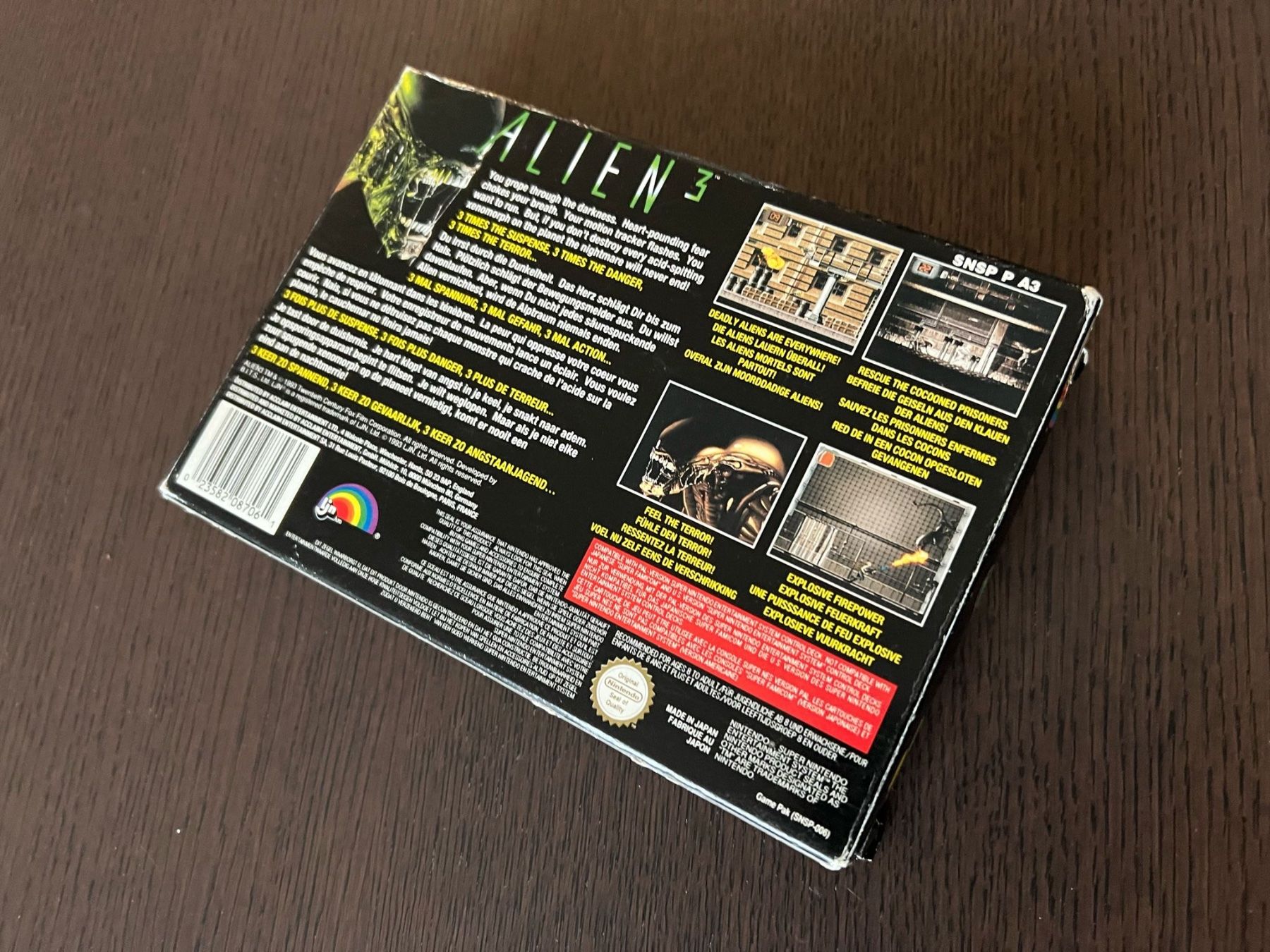 Nintendo Spiele: Super Nintendo Alien 3 – Gebraucht aus Zürich von  5