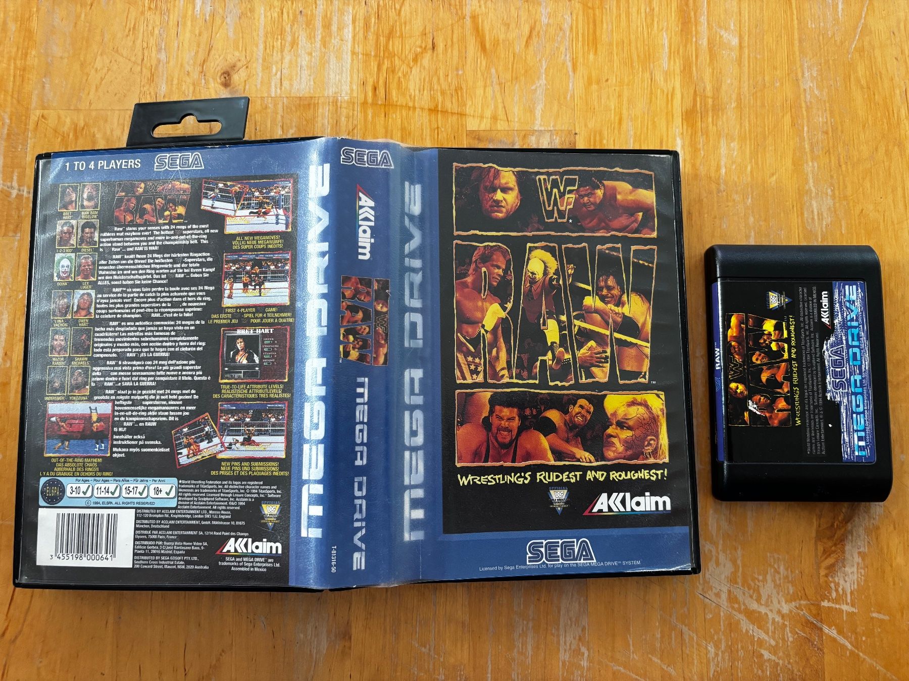 Giochi: WWF RAW (OVP) – Usato da Frenkendorf venduto da gelbeZinnie