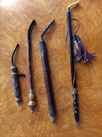 5 beaux anciens tuyaux de pipes