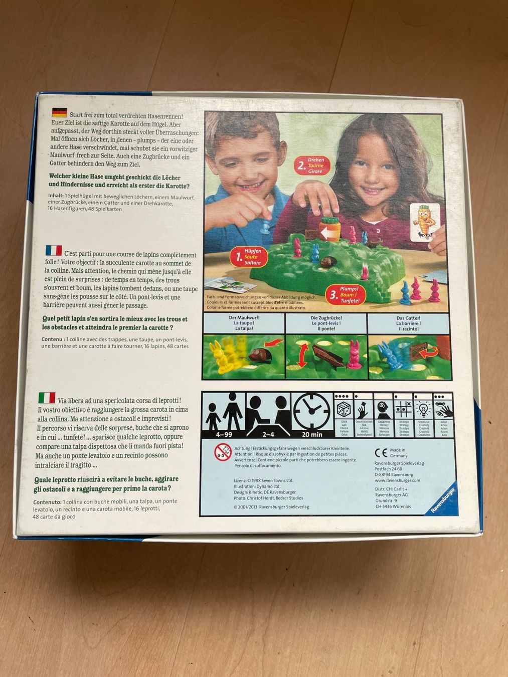 Ravensburger Giochi: Spiel Lotti Karotti – Usato da Pfäffikon ZH venduto da erindjah 1