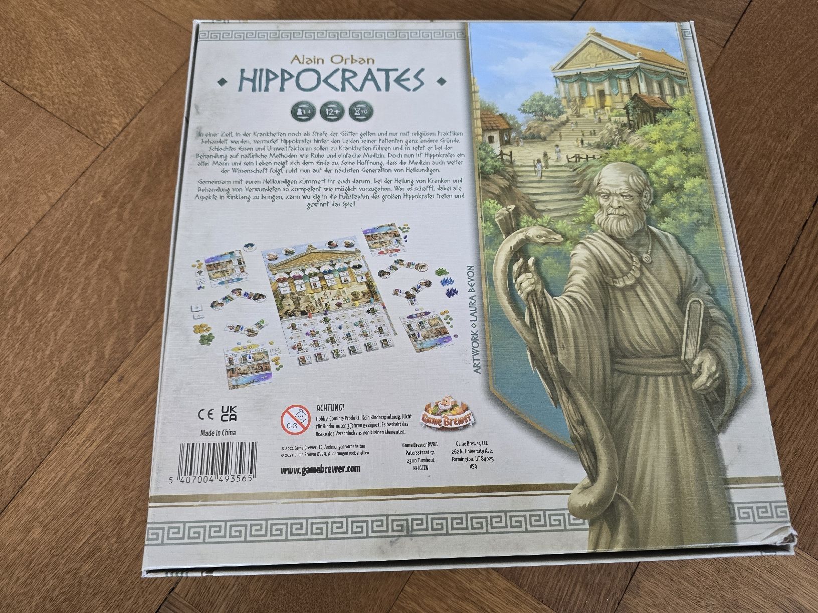 Giochi: Hippocrates board game – Usato da Bern venduto da Callosomia 1