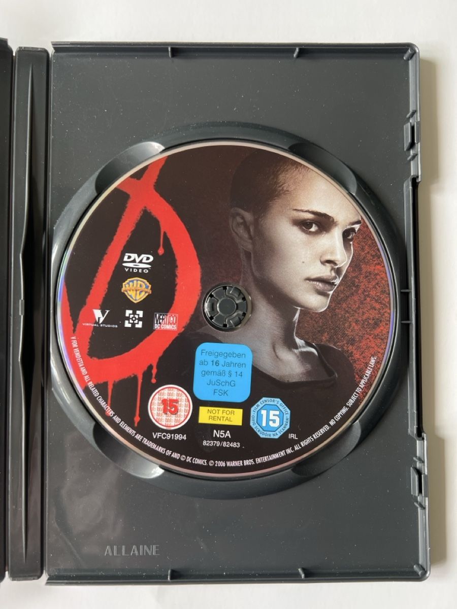 Alle DVDs: V wie Vendetta Portman Weaving  – Gebraucht aus Luzern von nochnichtaltpapier 2
