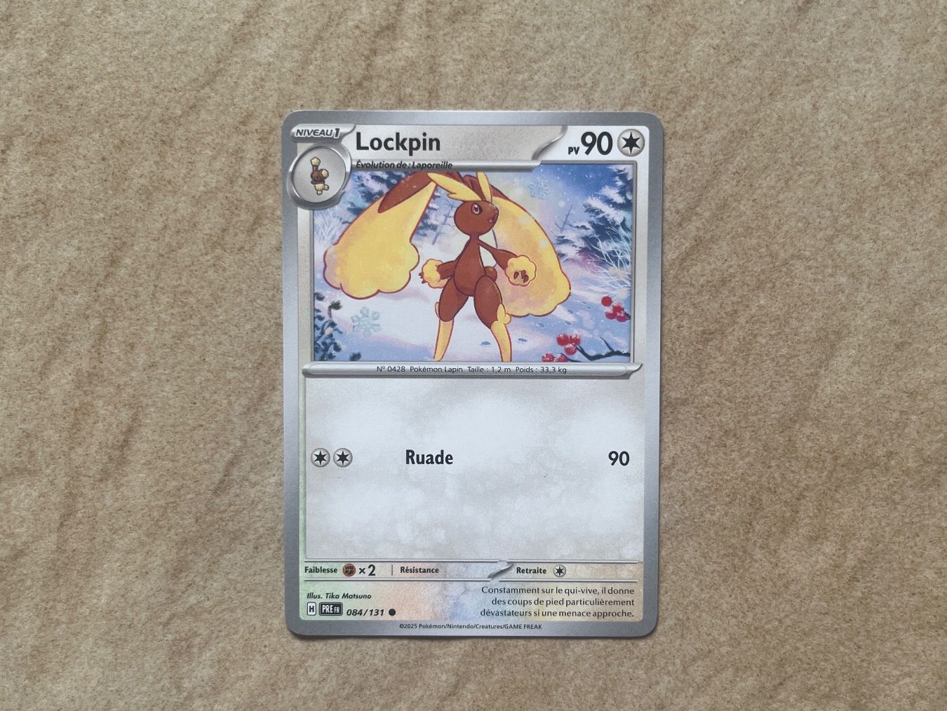 Pokémon Carte collezionabili: Carte Pokemon Lockpin - Evolutions prismatiques - PREFR – Usato da Vernayaz venduto da Darkfrost
