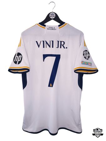 VINICIUS JR. #7 Original Real Madrid 2023-24 UCL Home Trikot