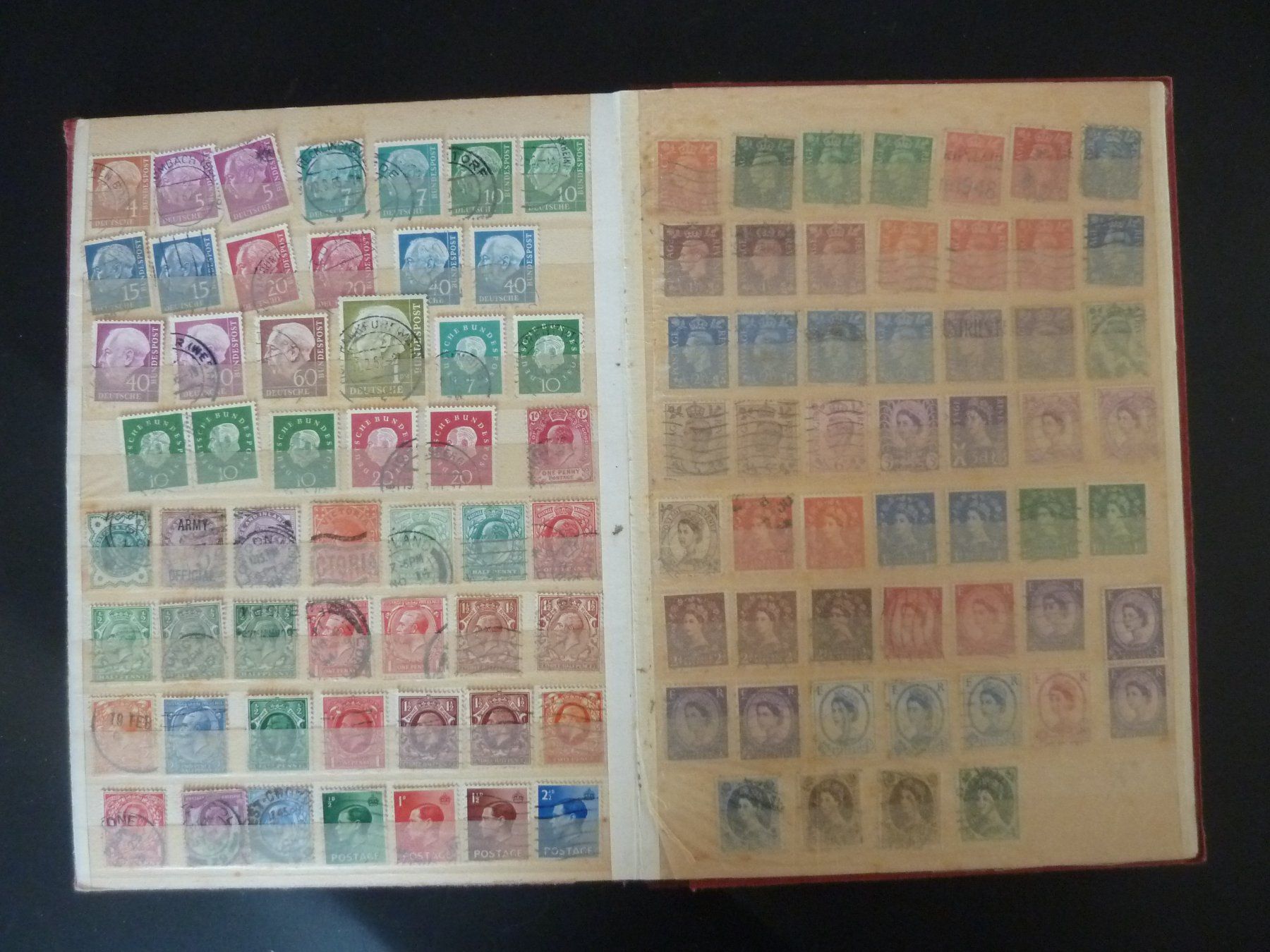 Alle Briefmarken: Lot Ausland  (894) – Gebraucht aus Onex von BANGON80 9