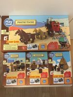 Lucky Luke Playtive Sets: Postkutsche, Wigwam, Überfall, Bad