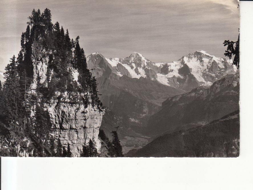 Cartoline postali: Birrenfluh Beatenberg 1957 – Usato da Bürglen TG venduto da StampGraf