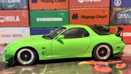 Mazda RX-7 limegrün 1:18 