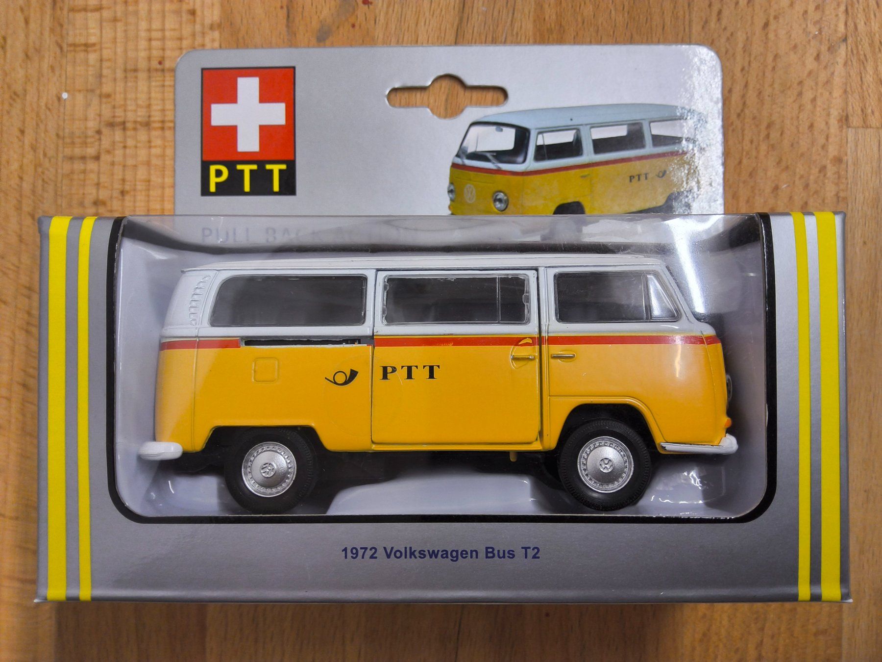 Volkswagen Modellautos: PTT VW-Bus T2 - Originalverpackt – Neu und originalverpackt aus Tann von ThoSchu 1