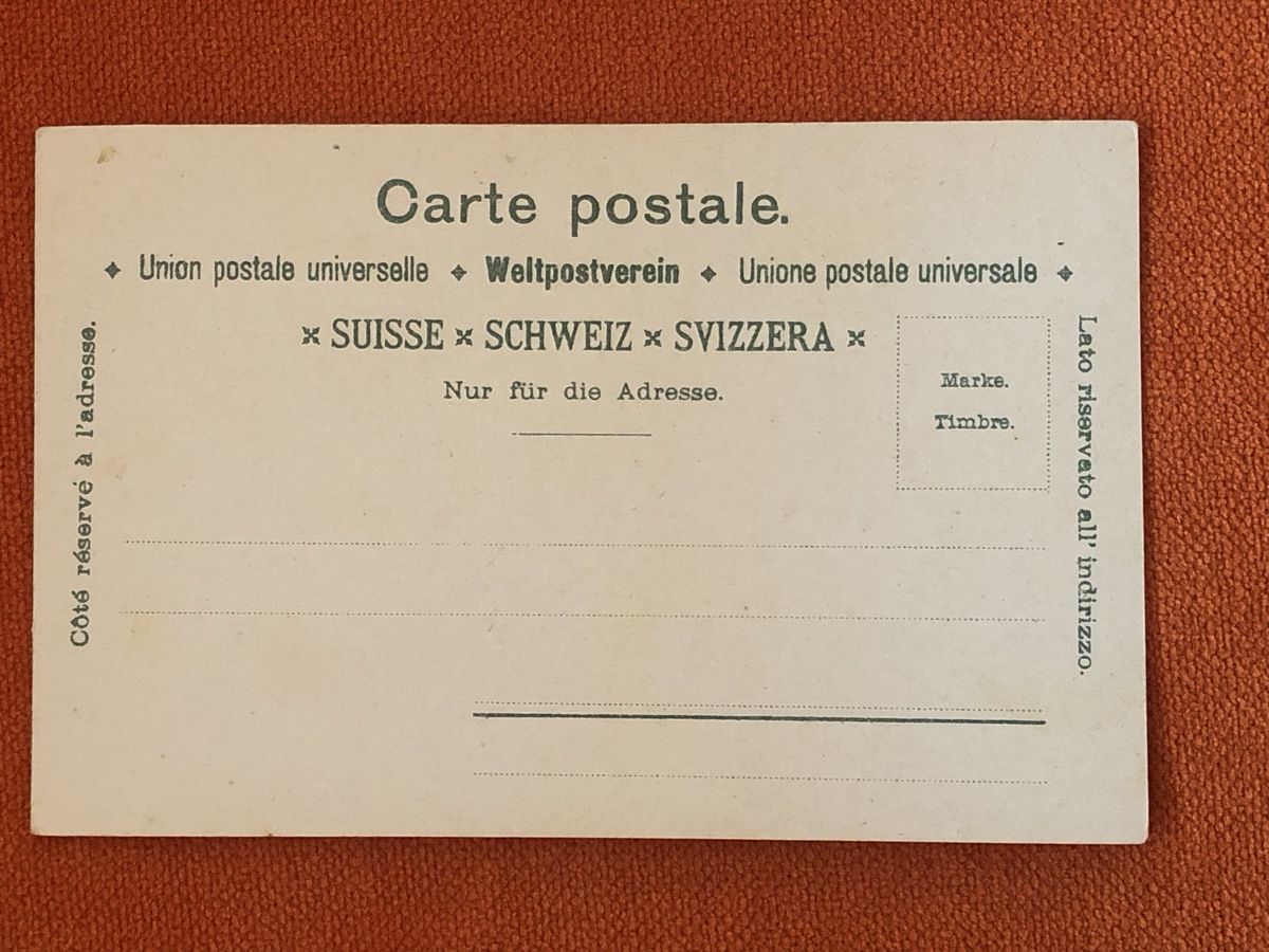 Cartoline postali: 4 uralte AK, Litho 1899, Heimiswil etc.  – Usato da Lufingen venduto da Rac0 1