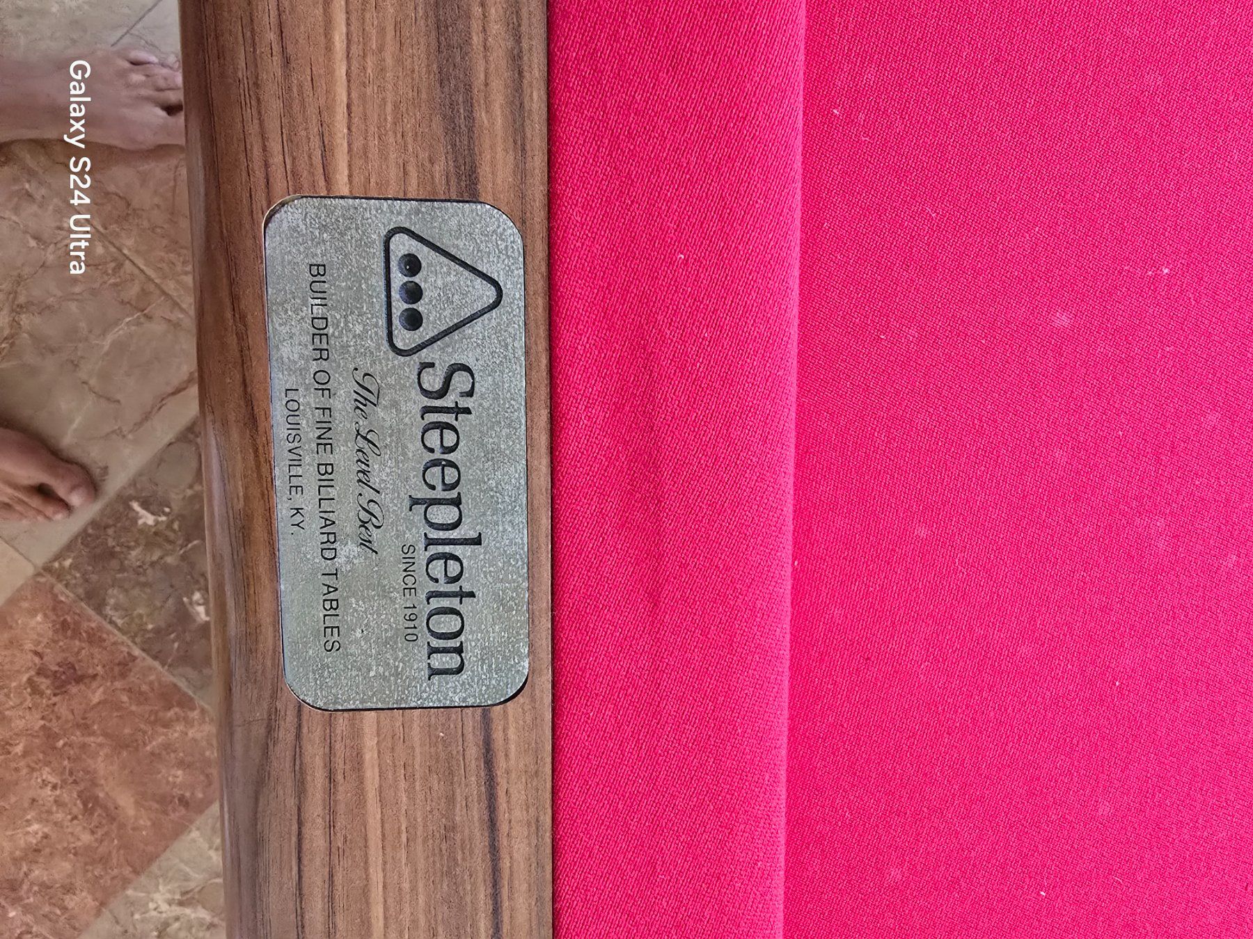 Tables de billard: Billardtisch Steepleton – D'occasion à Wengi b. Büren par stefanweyeneth 2