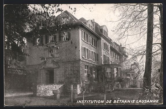 Cartoline postali: AK Lausanne, Institution de Béthanie – Usato da Berlin venduto da bartko-reher