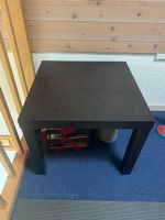 Table basse en bois noire