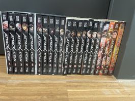 Attack on Titan Manga 1-17 + Before the Fall 2-5