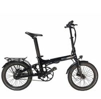 leichtes Carbon E-Pendler fully Klapprad, schwarz / Eflizzer