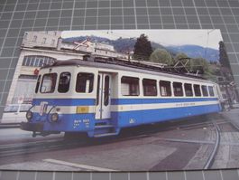 AK Montreux mit Zug