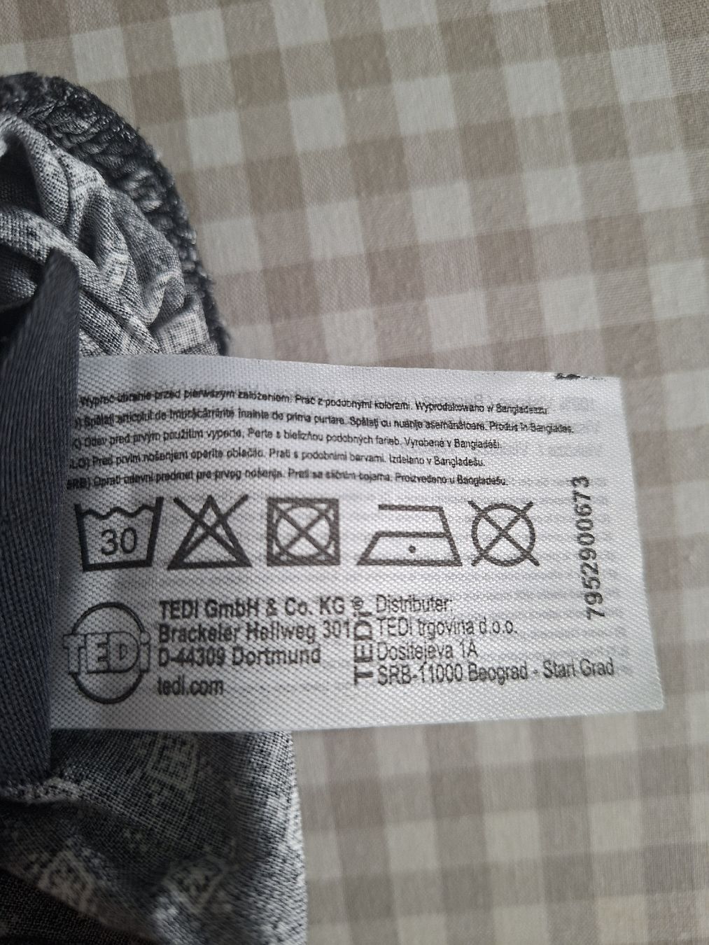 Pantaloni: TEDI Hose Damen Grösse S dunkel mit Muster – Usato da Muttenz venduto da Denia2012 1
