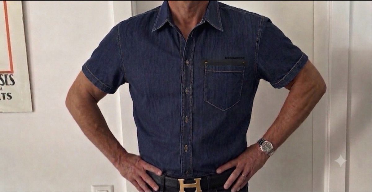 Dsquared2 Chemises: Dsquared2 camicia jeans uomo  – D'occasion à Mendrisio par fly_9wzx