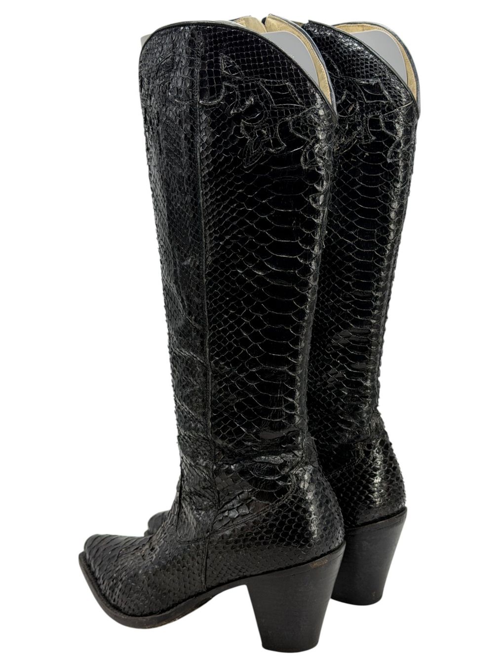 Chaussures hommes: Bottes santiags vintage Tony Mora python noir. Pointure 39 – D'occasion à Cossonay-Ville par PatineDuTemps 7