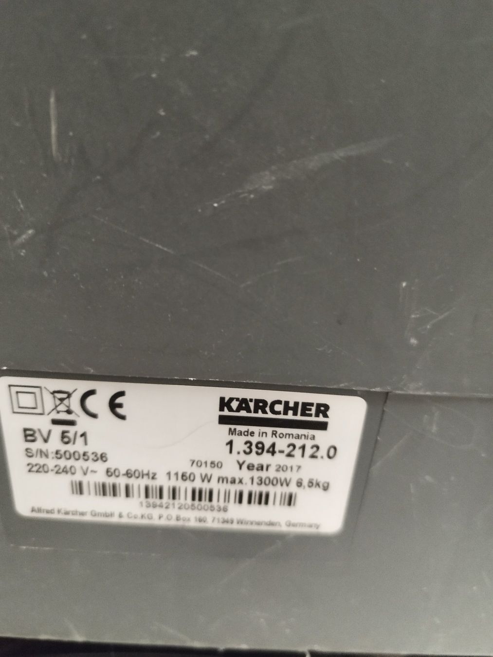 Kärcher Aspirapolveri & Accessori: Rückenstaubsauger – Usato da Kaltbach venduto da Regina78 2