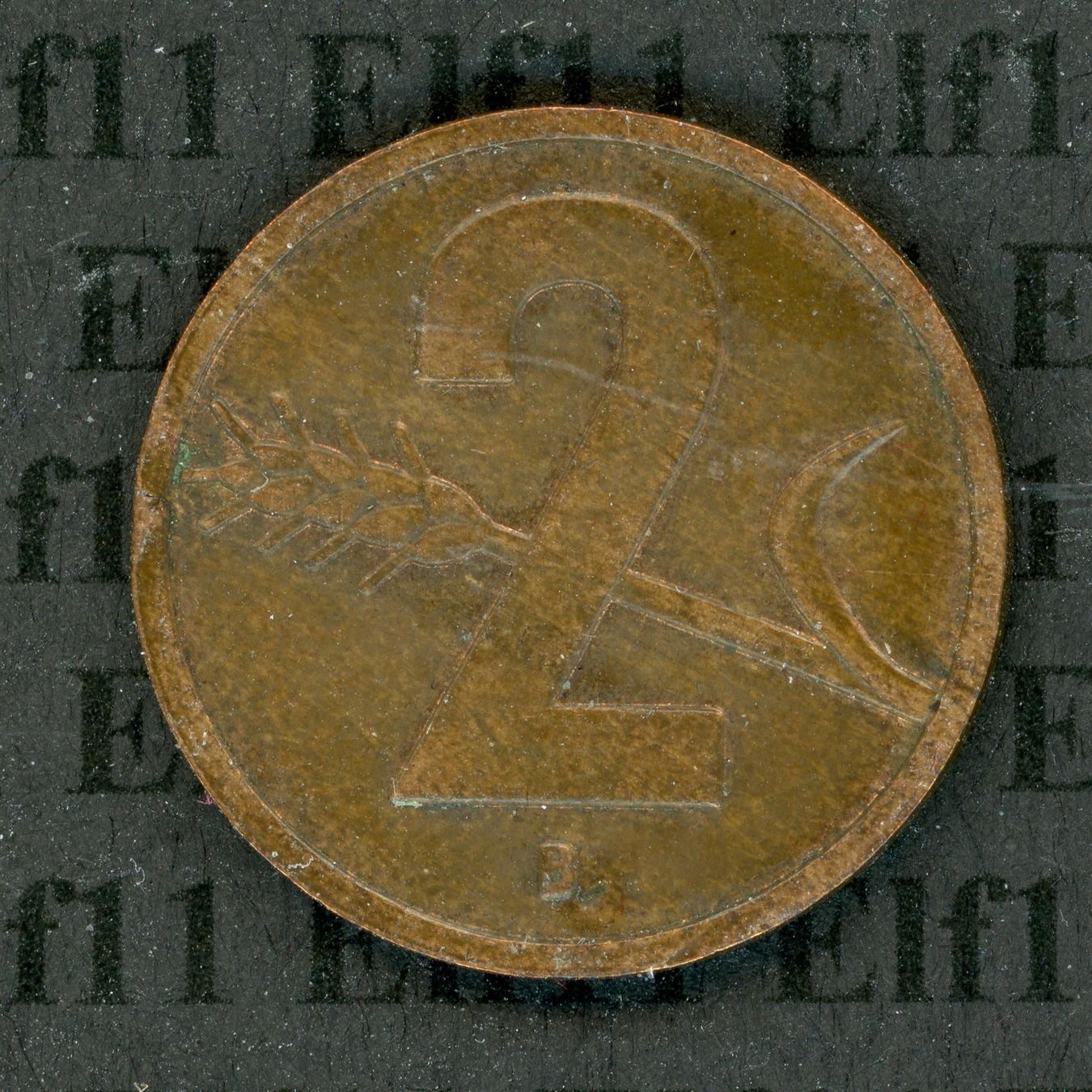 Tutti le monete: CHF___0.02 1954 ss-vz 2 Rappen – Usato da Widnau venduto da Elf11 1