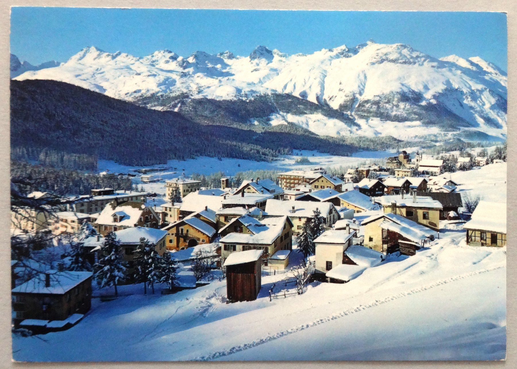 Cartoline postali: Pontresina – Usato da Fétigny venduto da Billy2miny