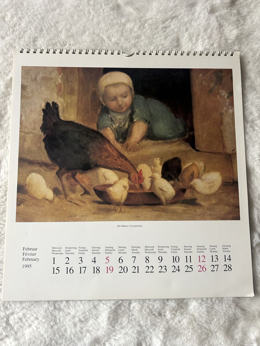 Calendari: 2 ANKER Kalender 1995 gebrauchter Zustand – Usato da Kandersteg venduto da selenat 5