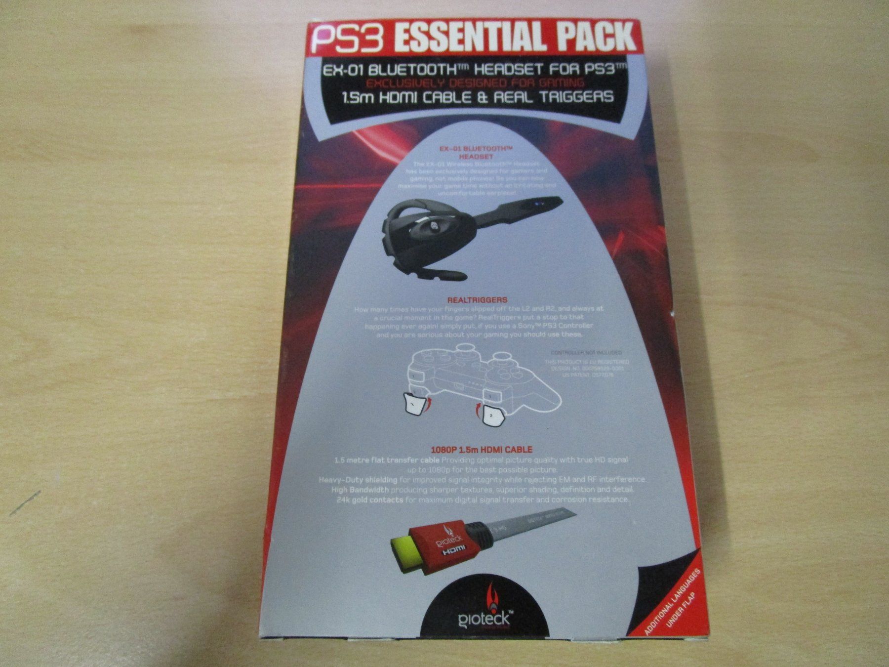 Cavi: Playstation 3 Essential Pack (Headset, Trigger + HDMI Kabel) – Nuovo e nell'imballaggio originale da Goldau venduto da agestuffer 1