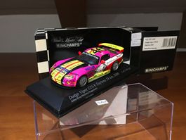 Dodge Viper GTS-R 24h Daytona 1/43 CH Driver Brun + Seiler