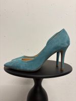 Fabio Rusconi Pumps Wildleder Türkis Gr. 38