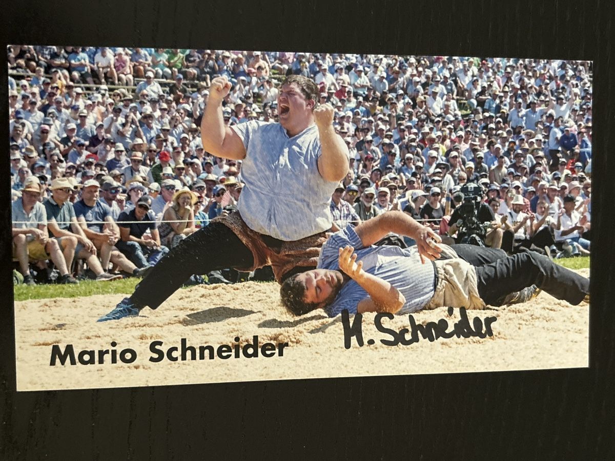 Autografi: Schwinger - Mario Schneider Top! – Usato da Uetendorf venduto da hoisle