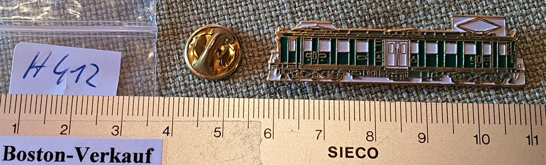 Placchette & Badge: H412 - Pin Lokomotive SBB CFF FFS – Usato da Reinach BL venduto da Boston-Verkauf 1