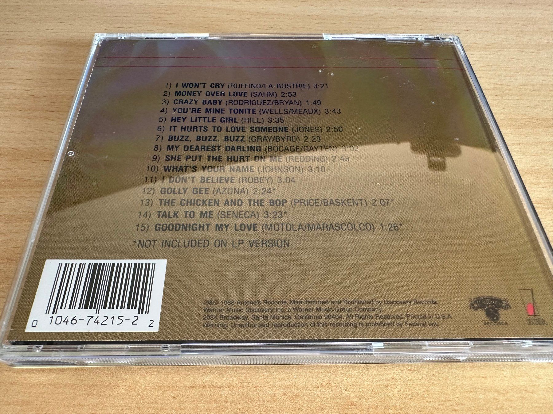 CD: Doug Sahm – Juke Box Music – Usato da Rikon im Tösstal venduto da Alpenmutz 1