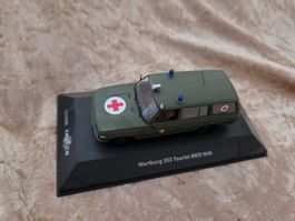 Modellauto Wartburg 353 Tourist MED NVA, wie neu!