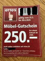 OTTO‘S Möbel-Gutschein im Wert von CHF 250.-