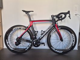 Pinarello Gans S (53cm) /Zipp 404 Firecrest / Sram Force AXS