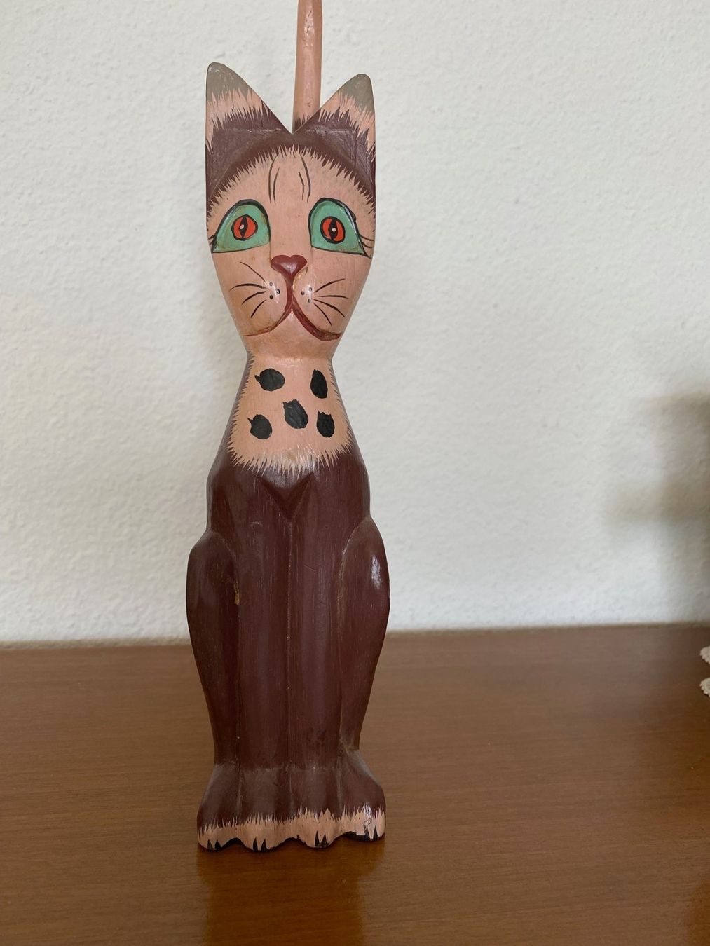 Statuette: Katze aus Holz – Usato da Schlieren venduto da Trudyschoe