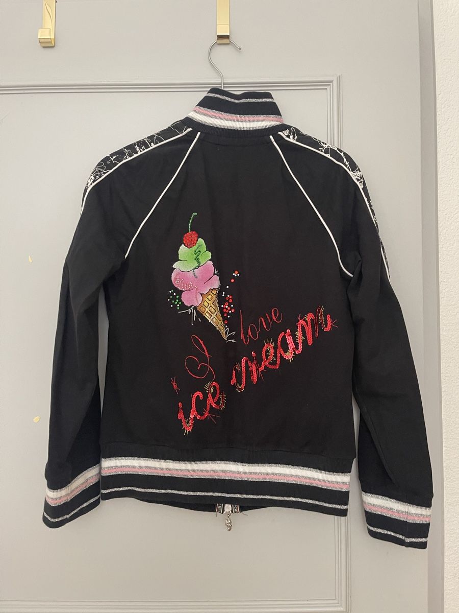 Giacche: Vintage glitter bomber jacket from Cappopera – Usato da Zürich venduto da WeisserPlanet 1