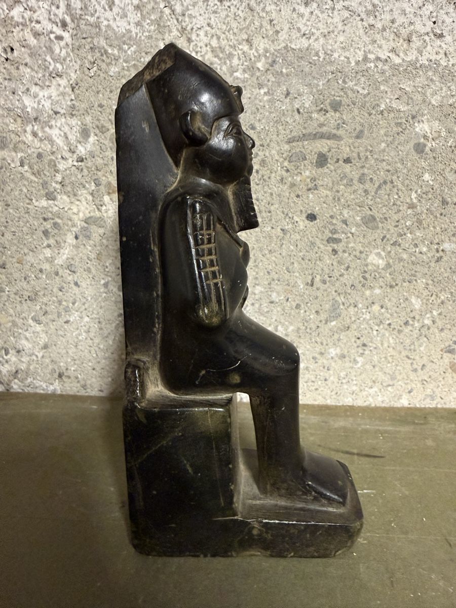 Sculture & Statue: Ägyptische Figur Statue aus massivem Stein – Usato da Birmenstorf AG venduto da Pat_roll. 3