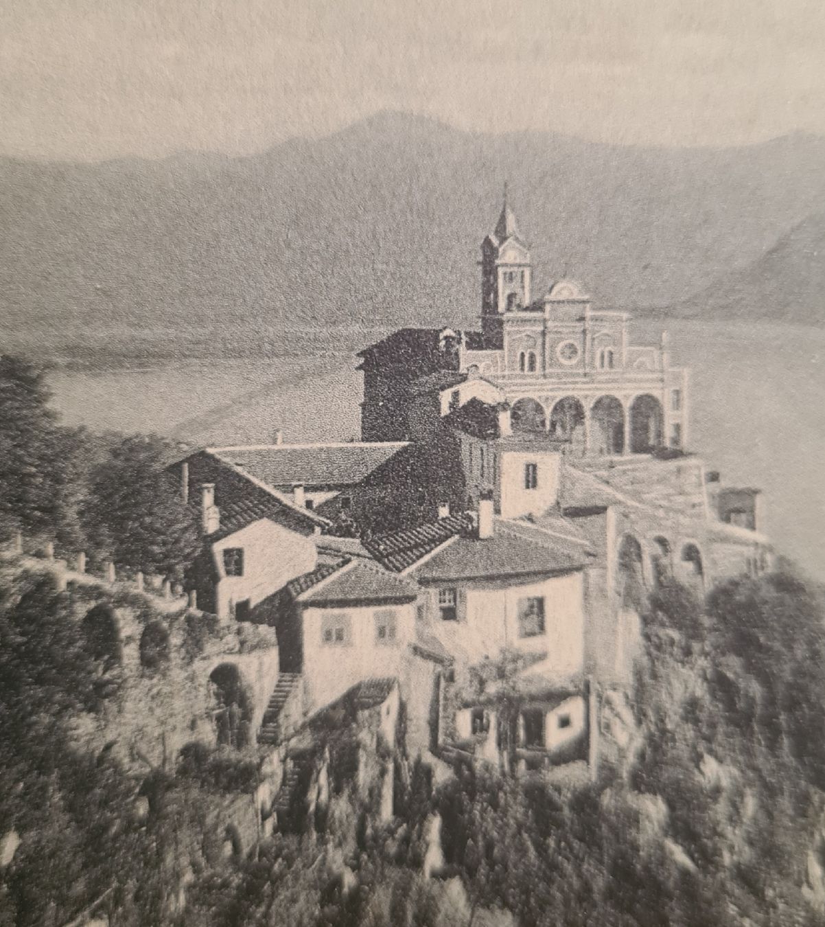 Ansichtskarten: Locarno - Madonna del Sasso 1915 – Gebraucht aus Ebikon von Donar50 1