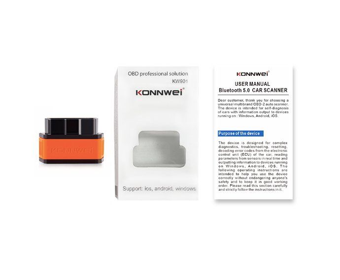 Scanner: OBD2 Bluetooth Scanner Auto Diagnose-Tool Android/iPhone – Neu und originalverpackt aus Châtelaine von topshop.switzerland 6