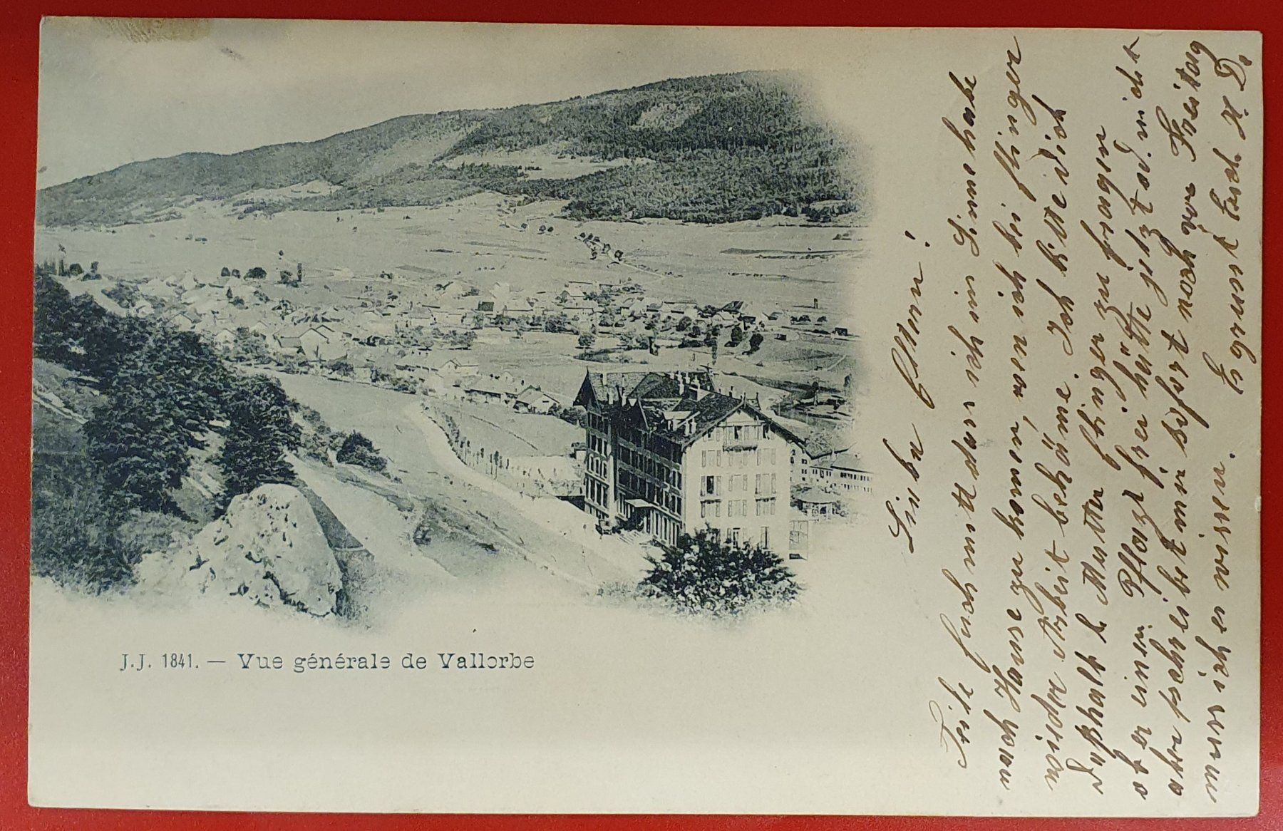 Ansichtskarten: Vue Générale de Vallorbe 1899 – Gebraucht aus Kreuzlingen von Rschweiz1
