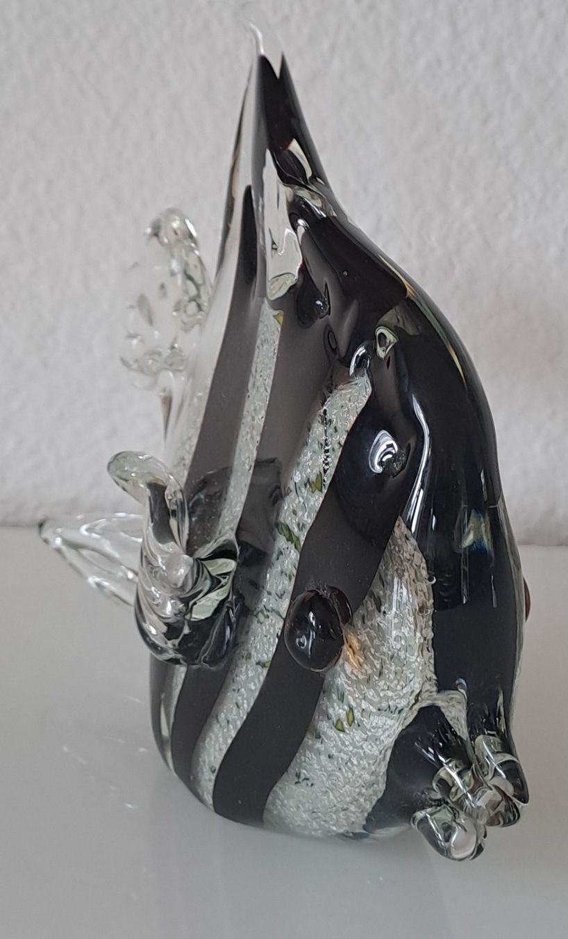 Murano Statuette: Exklusiver Fisch aus Muranoglas – Usato da Wallisellen venduto da monbijoux009 2