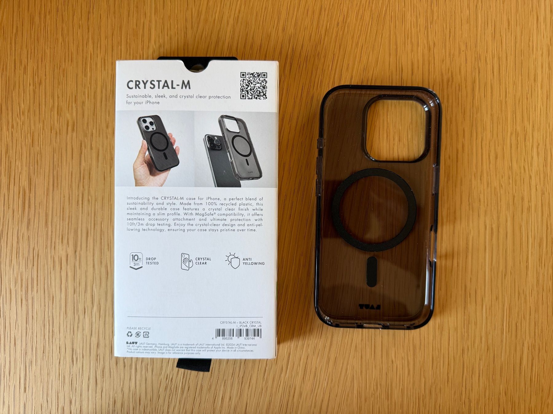 Apple Cover & Protezioni schermo: Hülle Coque iPhone 16 Pro - Crystal-M - Laut – Usato da Epesses venduto da genfersee 1