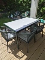 Garden Set - Table and 4 chairs + pillows for free