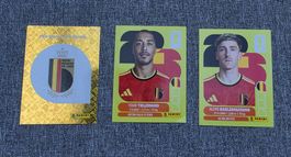 FIFA WM 2026 Sticker BEL 1, 9, 12 Belgien