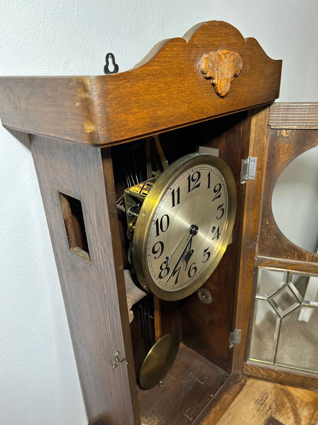 Orologi da terra & Orologi da parete: Regulator mit 3 Werken - 3 Federhäuser – Usato da Thalwil venduto da fi45 4